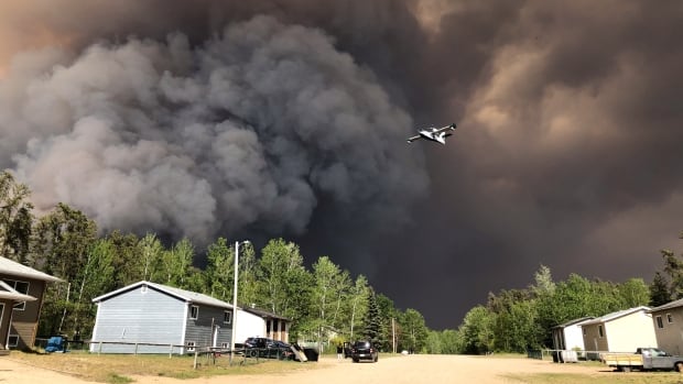 sky and smoke 